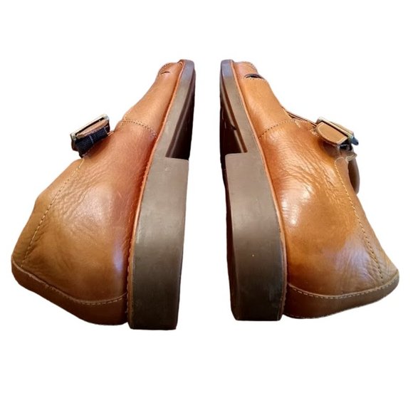 EUC | Sandro Moscoloni | Tan Leather Shoe Sandal | Size 13D main image 12